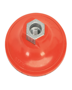 Sealey PTCBPV4 Hook-and-Loop Backing Pad Ø75mm M14 x 2mm