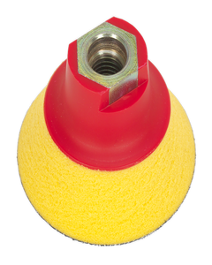 Sealey PTCBPV4S 75mm Hook-and-Loop Ultra-Soft Backing Pad M14 x 2mm