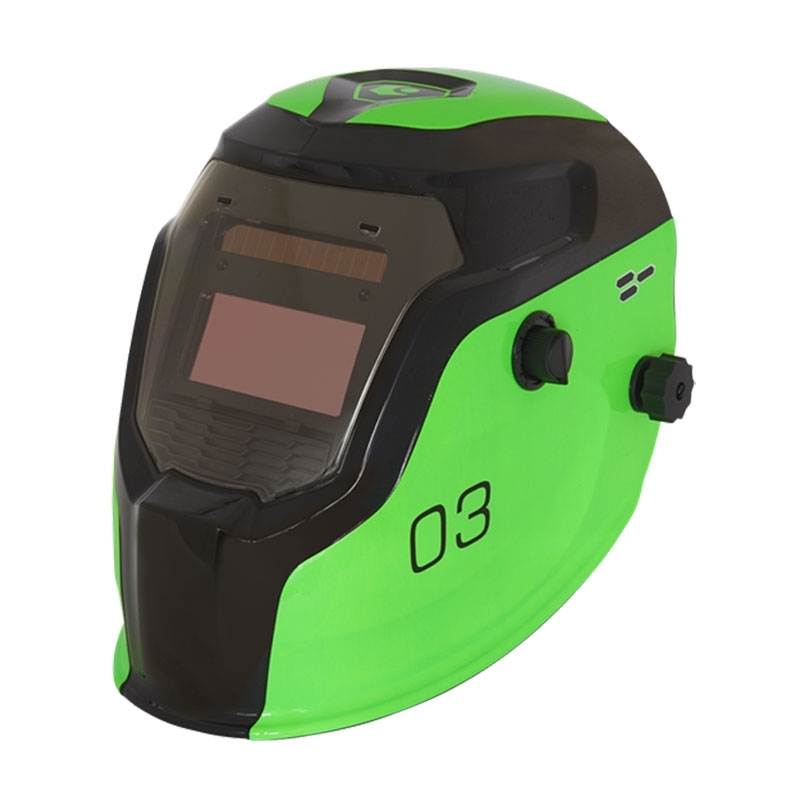 Sealey PWH3 Auto Darkening Welding Helmet Shade 9-13 - Green