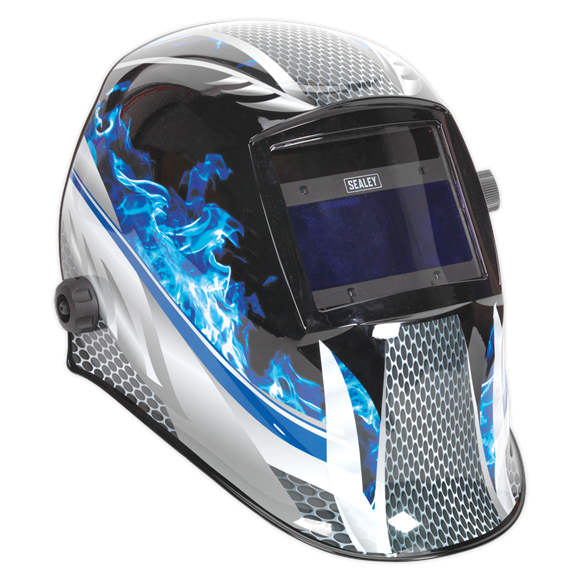 Sealey PWH601 Welding Helmet Auto Darkening Shade - 9-13