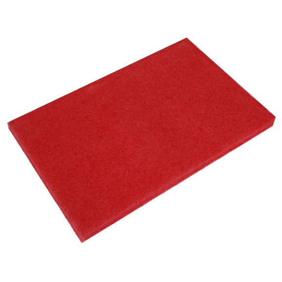 Sealey RBP1218 Red Buffing Pads 12 x 18 x 1