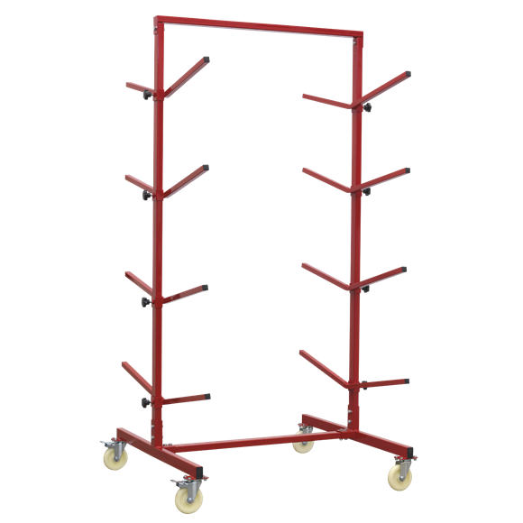 Sealey RE55 Bumper Rack Double-Sided 4-Level