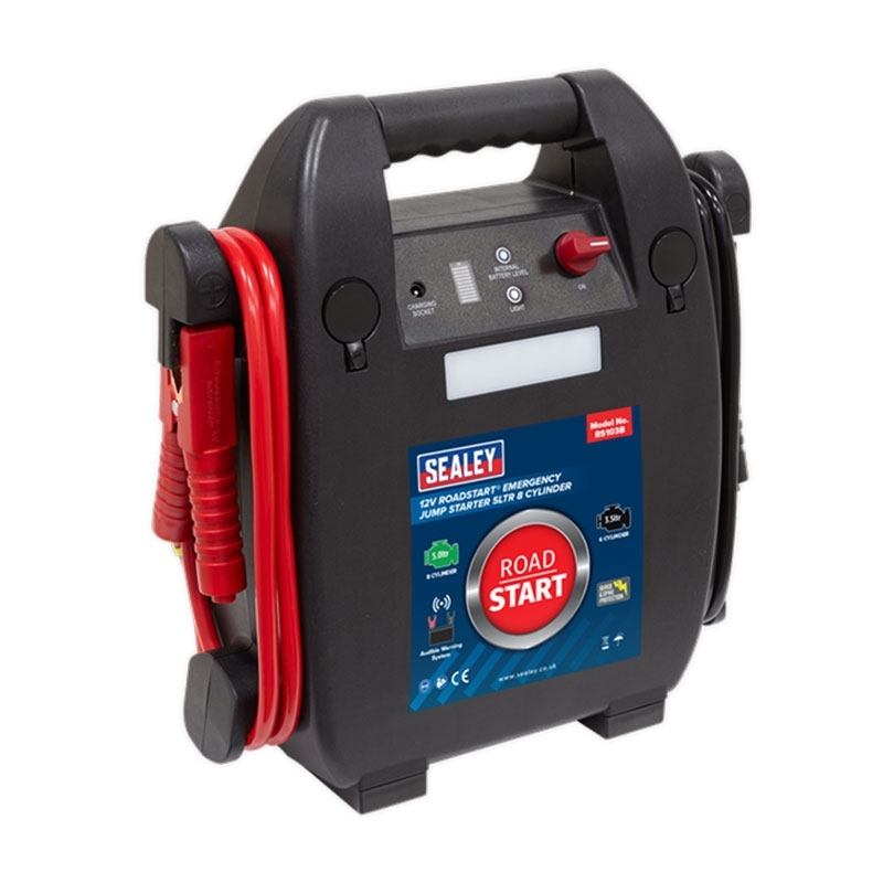 Sealey RS103B RoadStart Emergency Jump Starter 12V 5L 8 Cylinder