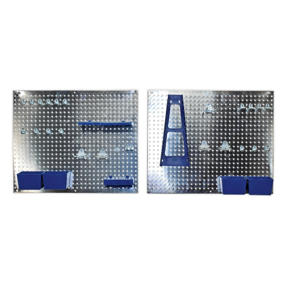 Sealey S01102 Wall Storage Pegboard Set 34pc