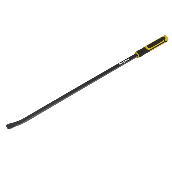 Sealey S01154 Pry Bar 900mm 25° Heavy-Duty with Hammer Cap