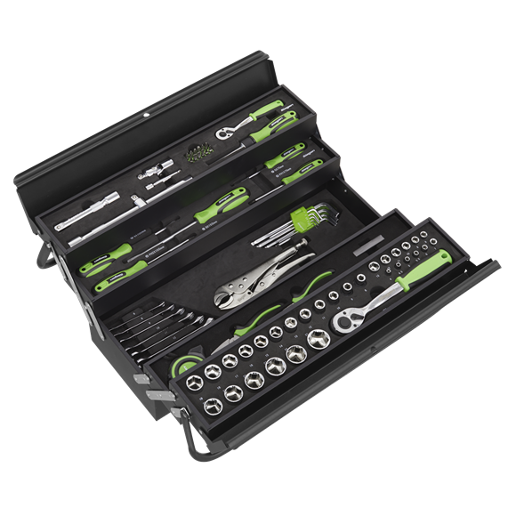 Sealey S01216 Cantilever Toolbox with 86pc Tool Kit
