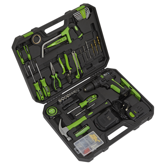 Sealey S01224 Tool Kit with Cordless Drill 101pc