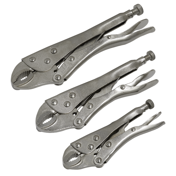 Sealey S0463 Locking Pliers Set 3pc