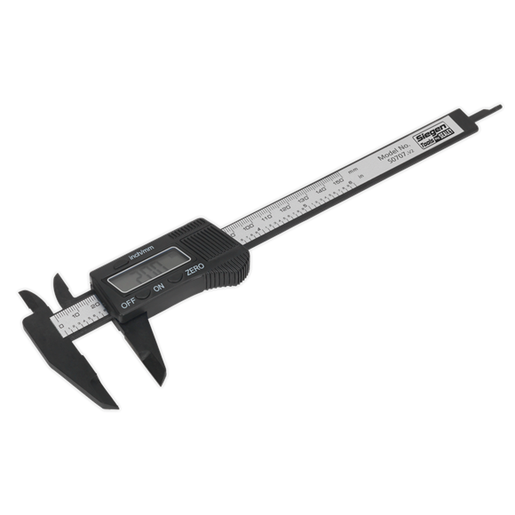 Sealey S0707 Digital Electronic Vernier Caliper 0-150mm(0-6