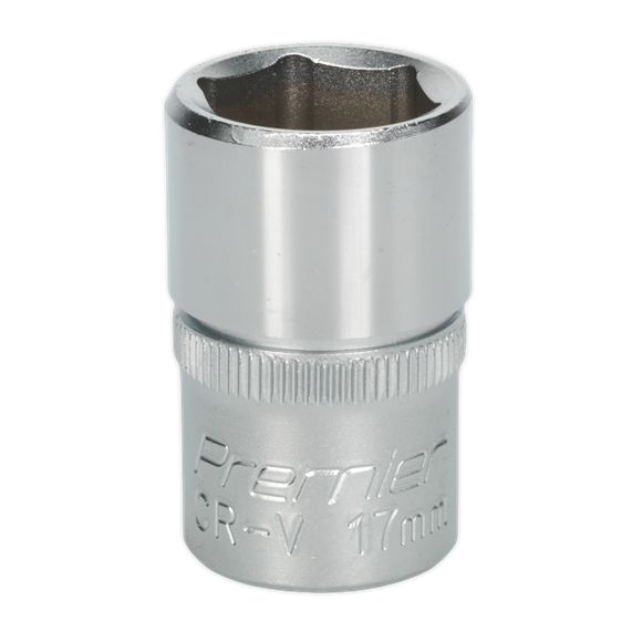 Sealey S1217 WallDrive® Socket 17mm 1/2