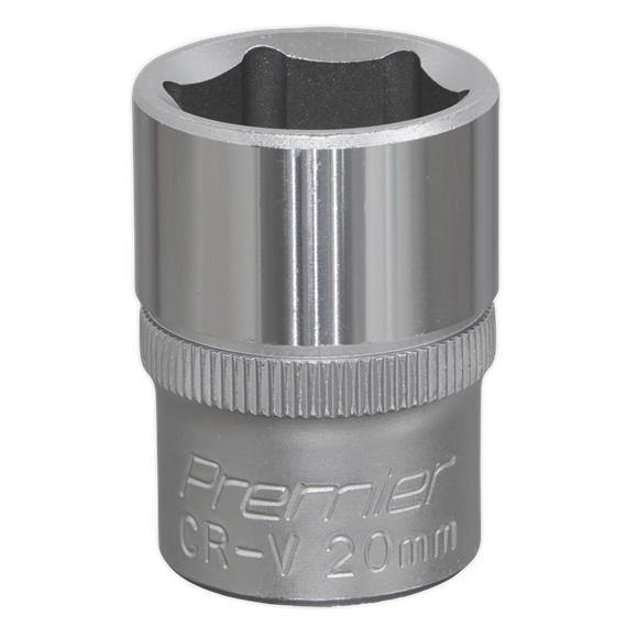 Sealey S1220 WallDrive® Socket 20mm 1/2