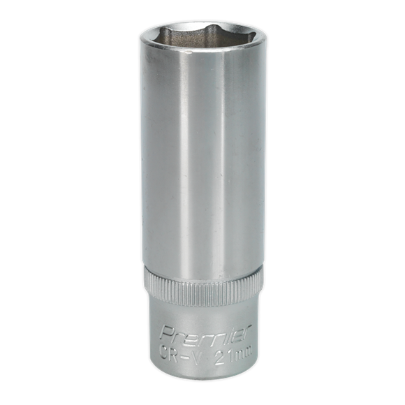Sealey S1221D WallDrive® Socket 21mm Deep 1/2