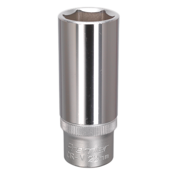 Sealey S1222D WallDrive® Socket 22mm Deep 1/2