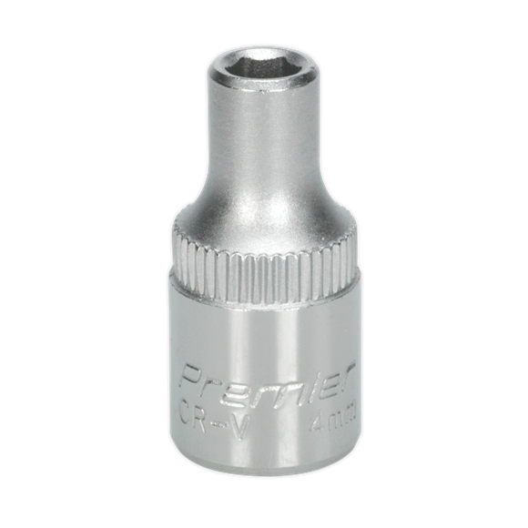 Sealey S1404 WallDrive® Socket 4mm 1/4