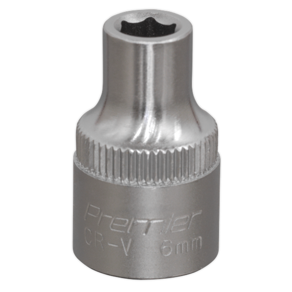 Sealey S3806 WallDrive® Socket 6mm 3/8