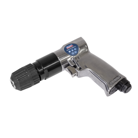 Sealey SA241 Air Drill Ø10mm Reversible with Keyless Chuck