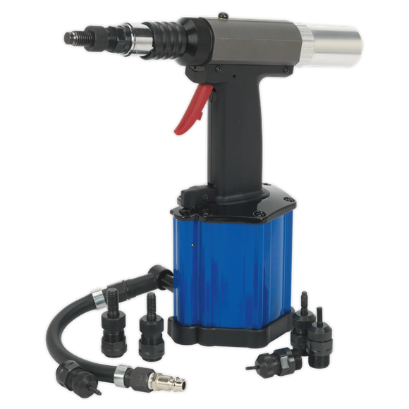 Sealey SA317 Air/Hydraulic Nut Riveter Heavy-Duty Vacuum System