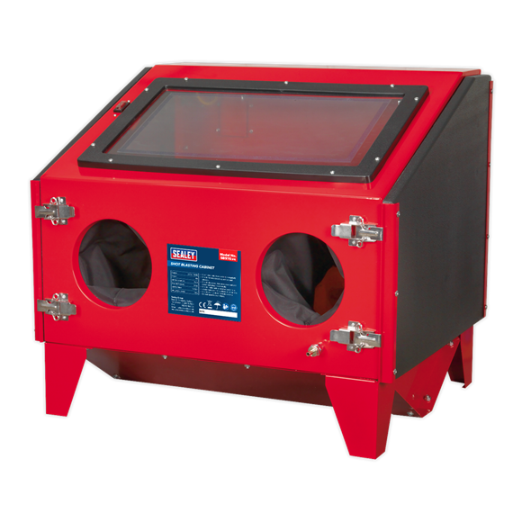 Sealey SB970 Shot Blasting Cabinet Double Access 695 x 580 x 625mm