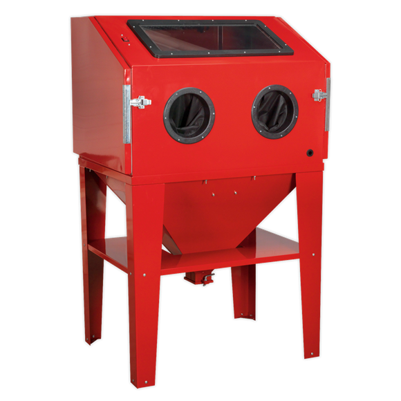 Sealey SB974 Shot Blasting Cabinet Double Access 960 x 720 x 1500mm