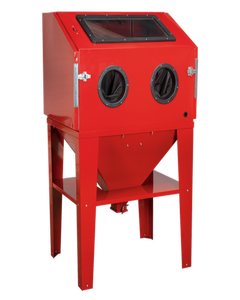Sealey SB974 Shot Blasting Cabinet Double Access 960 x 720 x 1500mm
