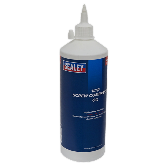 Sealey SCPO1S Screw Compressor Oil 1L