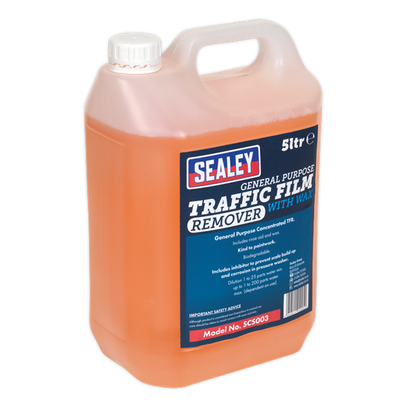 Sealey SCS003 TFR Detergent with Wax Concentrated 5L