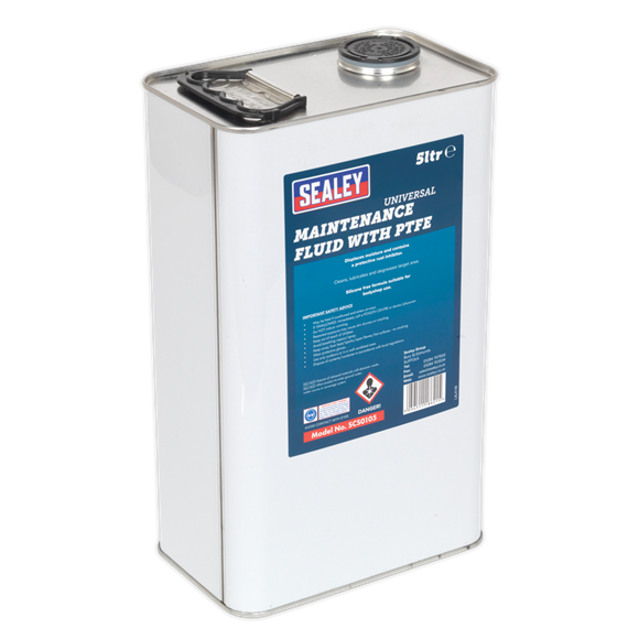 Sealey SCS0105 Universal Maintenance Fluid with PTFE 5L