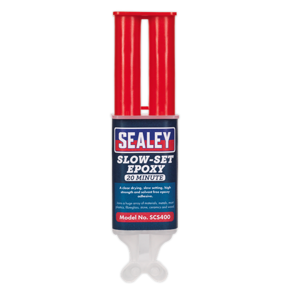 Sealey SCS400 Slow-Set 20 Minute Epoxy Adhesive 25ml