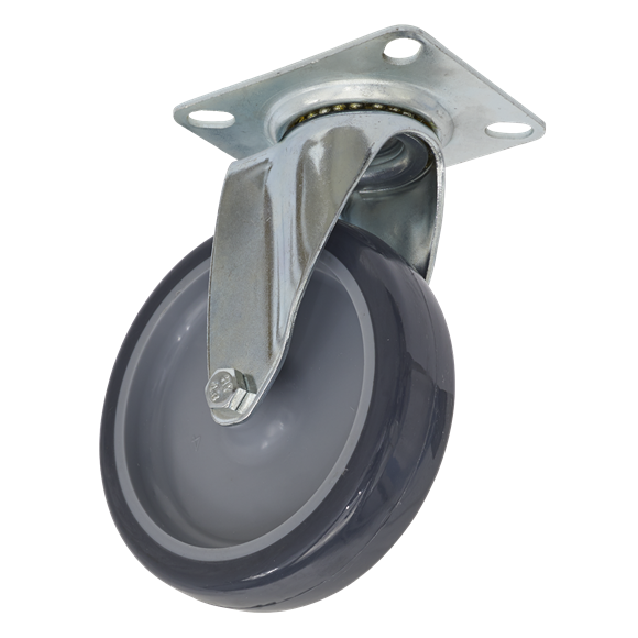 Sealey SCW2100SP Castor Wheel Swivel Plate Ø100mm
