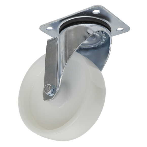 Sealey SCW4125SP Castor Wheel Swivel Plate Ø125mm