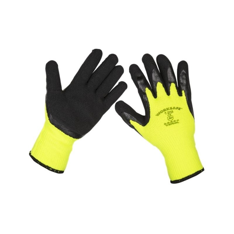 Sealey 9126 Thermal Super Grip Gloves (Large) - Pair