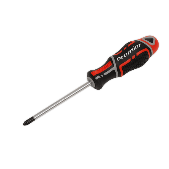 Sealey AK4366 Screwdriver Pozi #2 x 100mm GripMAX®