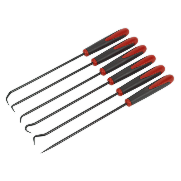 Sealey AK5215 Pick & Hook Set 6pc Extra-Long