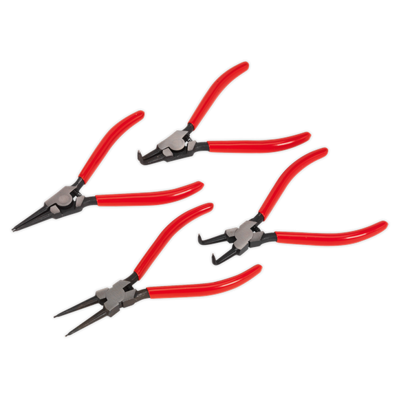 Sealey AK8454 Circlip Pliers Set 4pc 180mm