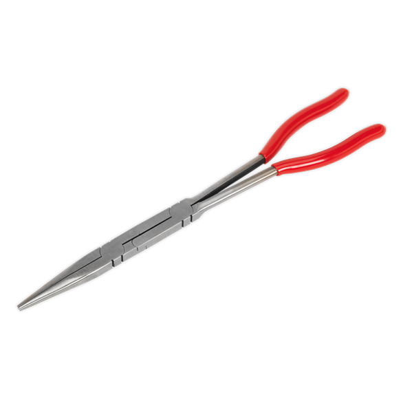 Sealey AK8591 Needle Nose Pliers Double Joint Long Reach 335mm