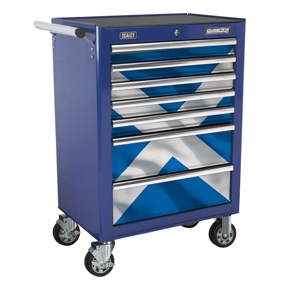 Sealey AP26479TCSCOT Scotland Graphics 7 Drawer Rollcab Kit