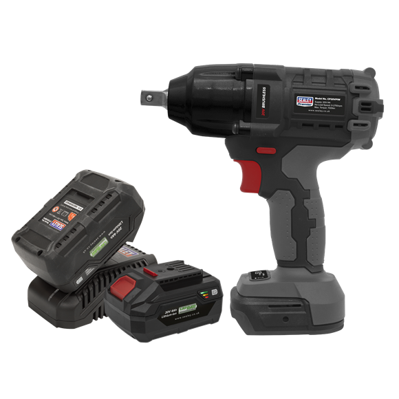 Sealey CP20VPIWKIT Brushless Impact Wrench Kit 1/2