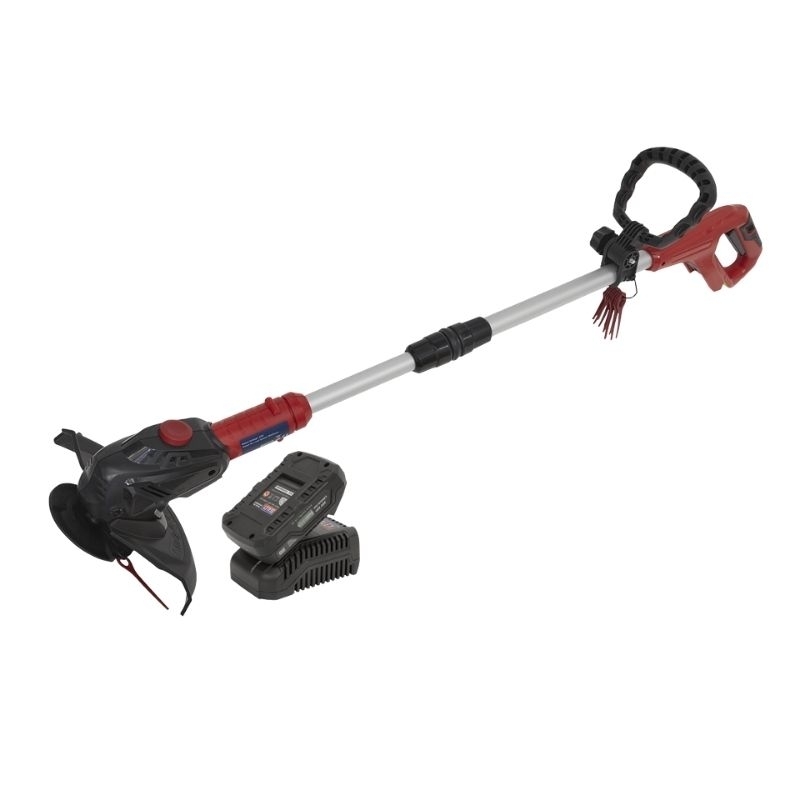 Sealey CS20VCOMBO4 Strimmer Cordless 20V with 4Ah Battery & Charger