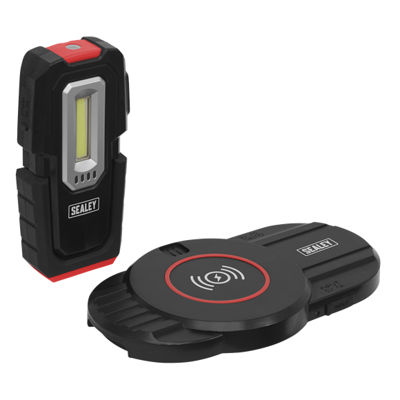 Sealey LEDWCBCOMBO1 Inspection Light 3W & 1W COB LED & Single Wireless Charging Base