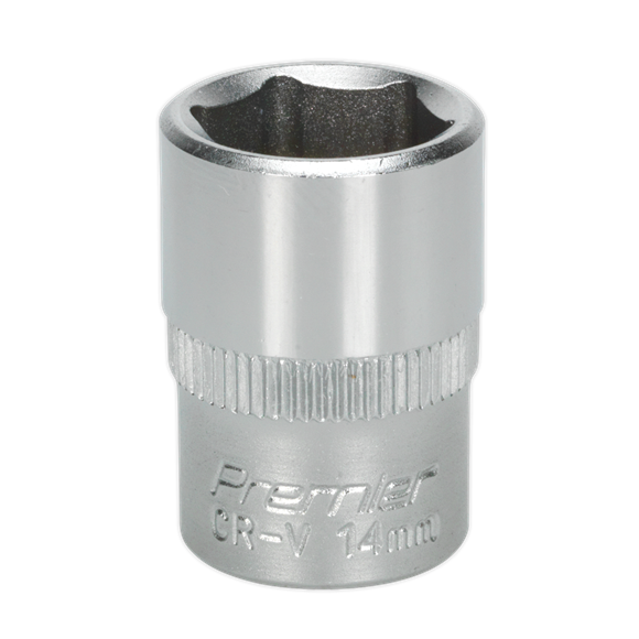 Sealey S3814 WallDrive® Socket 14mm 3/8