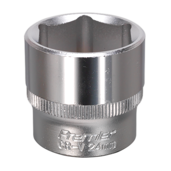 Sealey S3824 WallDrive® Socket 24mm 3/8