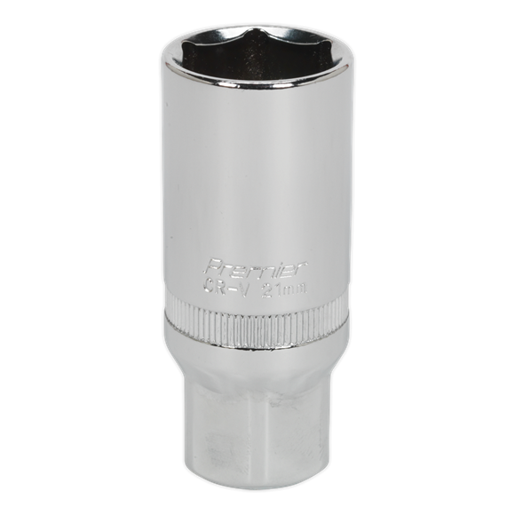 Sealey S38SP14 Spark Plug Socket 21mm 3/8