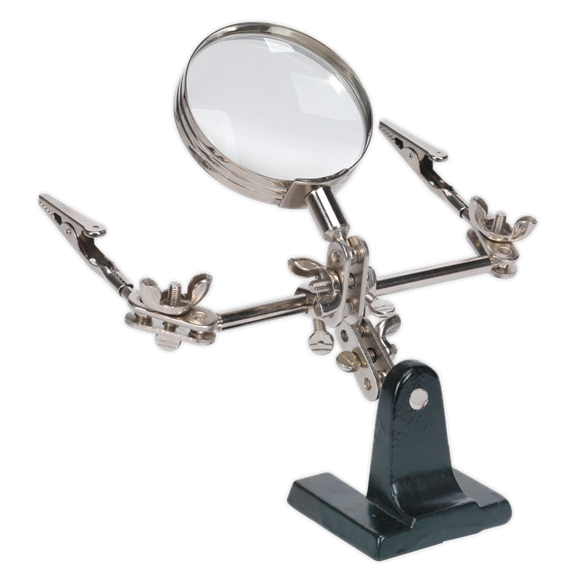 Sealey SD150 Mini Robot Soldering Stand with Magnifier