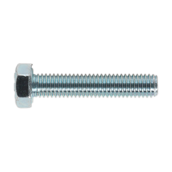 Sealey SS525 HT Setscrew M5 x 25mm 8.8 Zinc Pack of 50