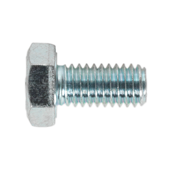 Sealey SS612 HT Setscrew M6 x 12mm 8.8 Zinc Pack of 50