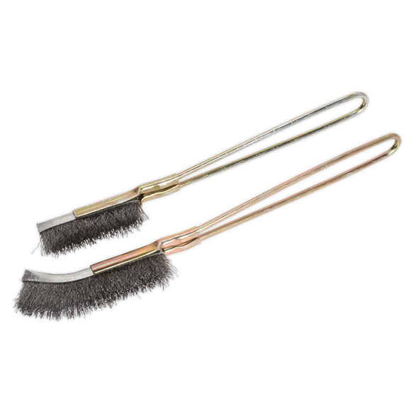 Sealey WB06 Wire Brush Set 2pc