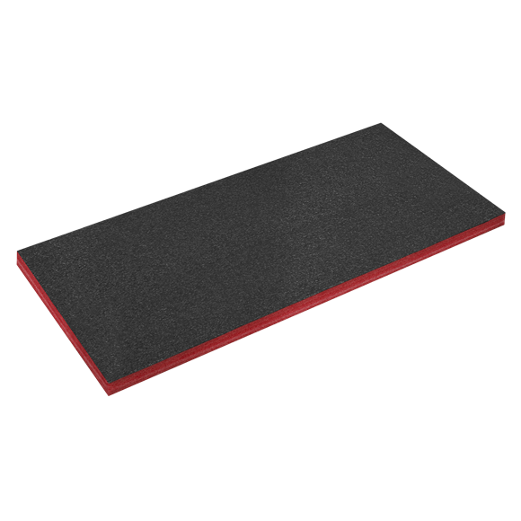 Sealey SF50R Easy Peel Shadow Foam Red/Black 1200 x 550 x 50mm