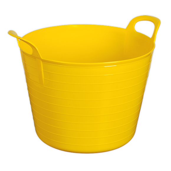 Sealey SFT40Y Heavy-Duty Flexi Tub 40L - Yellow