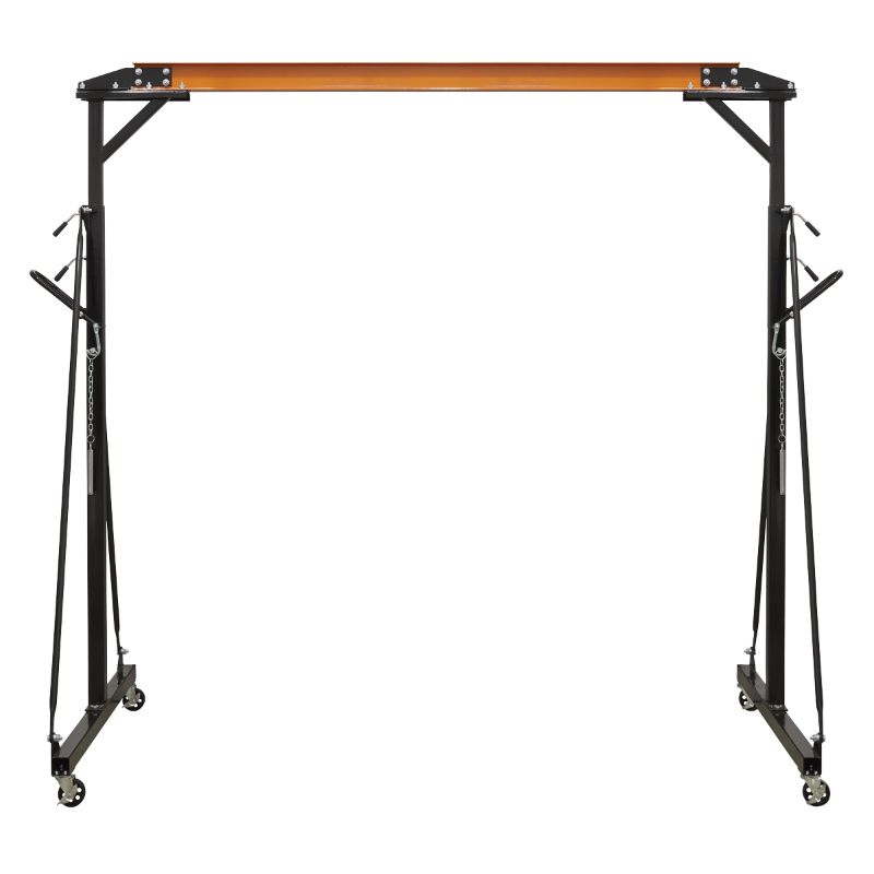 Sealey Portable Lifting Gantry Crane Adjustable 0.5 Tonne