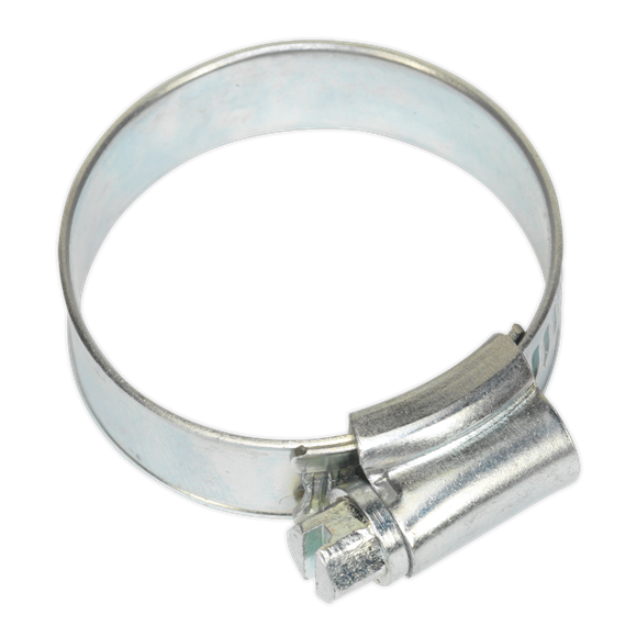 Sealey SHC1X Hose Clip Zinc Plated Ø25-38mm Pack of 20